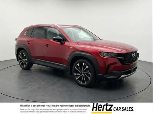 Soul Red Crystal Metallic 2025 Mazda CX-50 Hybrid Premium Plus Package