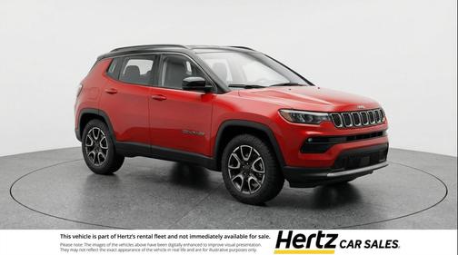 Red Hot Pearlcoat 2025 Jeep Compass Trailhawk