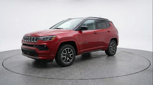 Red Hot Pearlcoat 2025 Jeep Compass Trailhawk