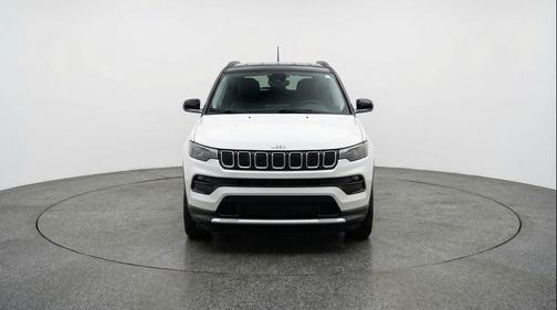 Bright White Clearcoat 2025 Jeep Compass Limited