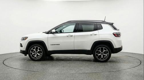 Bright White Clearcoat 2025 Jeep Compass Limited