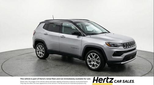 Silver Zynith Metallic Clearcoat 2025 Jeep Compass Limited