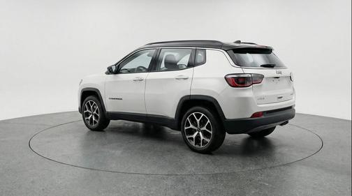 Bright White Clearcoat 2025 Jeep Compass Limited