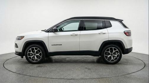 Bright White Clearcoat 2025 Jeep Compass Limited