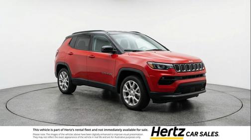 Red Hot Pearlcoat 2025 Jeep Compass Limited