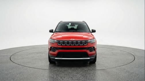 Red Hot Pearlcoat 2025 Jeep Compass Limited