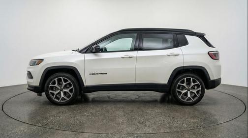 Bright White Clearcoat 2025 Jeep Compass Limited