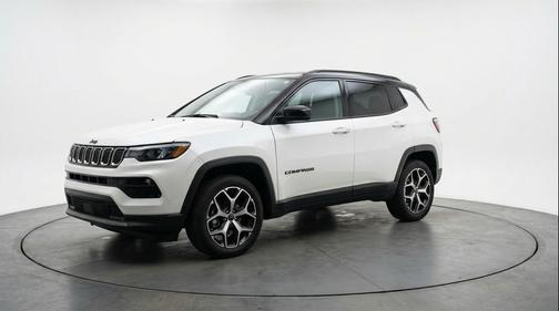 Bright White Clearcoat 2025 Jeep Compass Limited