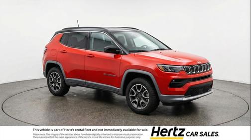 Red Hot Pearlcoat 2025 Jeep Compass Trailhawk