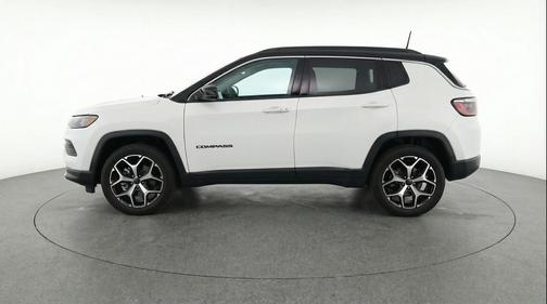 Bright White Clearcoat 2025 Jeep Compass Limited