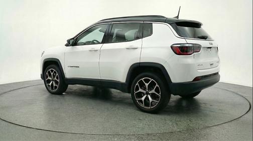 Bright White Clearcoat 2025 Jeep Compass Limited