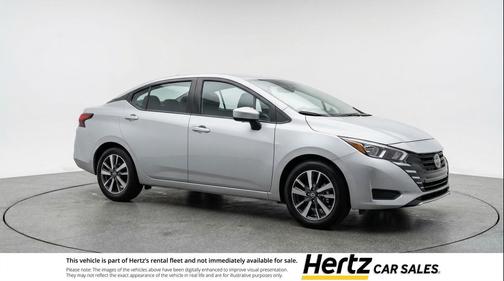 Brilliant Silver Metallic 2025 Nissan Versa 1.6 SV