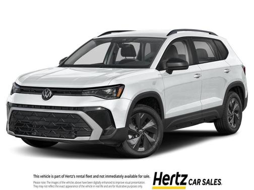 Pure White 2026 Volkswagen Taos S