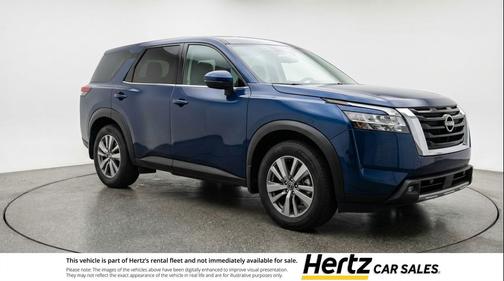 Deep Ocean Blue Pearl 2025 Nissan Pathfinder SV 4WD