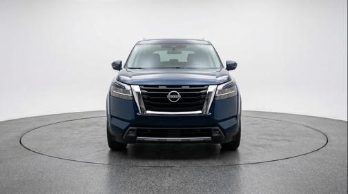 Deep Ocean Blue Pearl 2025 Nissan Pathfinder SV 4WD