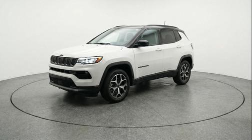 White 2025 Jeep Compass Limited