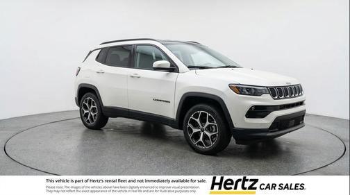 White 2025 Jeep Compass Limited