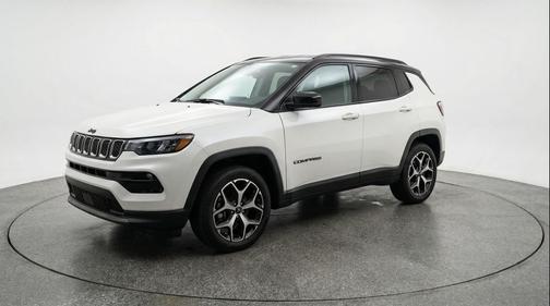 Bright White Clearcoat 2025 Jeep Compass Limited