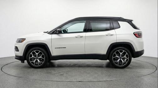 Bright White Clearcoat 2025 Jeep Compass Limited