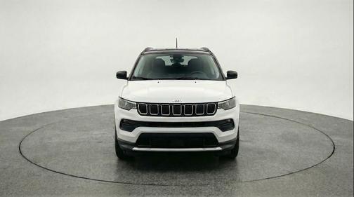 Bright White Clearcoat 2025 Jeep Compass Limited