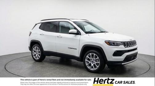 Bright White Clearcoat 2025 Jeep Compass Limited