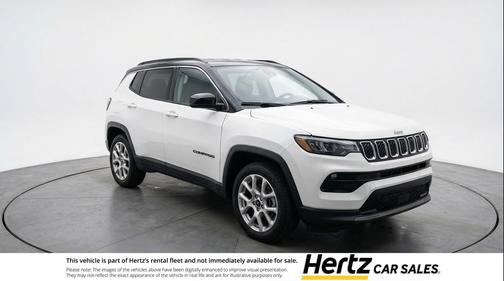 Bright White Clearcoat 2025 Jeep Compass Limited