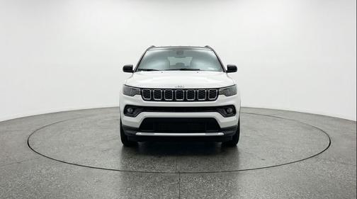 Bright White Clearcoat 2025 Jeep Compass Limited