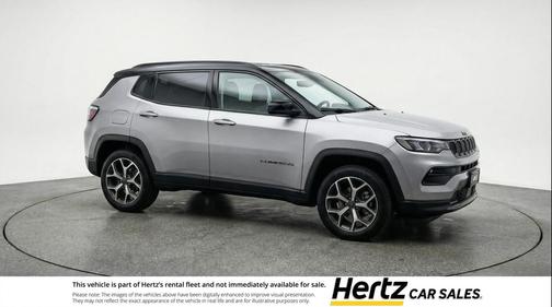 Silver Zynith Metallic Clearcoat 2025 Jeep Compass Limited