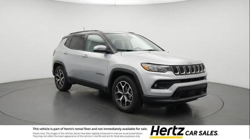 Silver Zynith Metallic Clearcoat 2025 Jeep Compass Limited