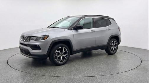 Silver Zynith Metallic Clearcoat 2025 Jeep Compass Limited