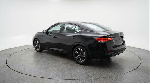 Super Black 2025 Nissan Sentra SV