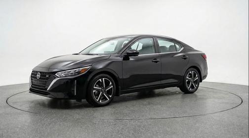 Super Black 2025 Nissan Sentra SV