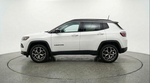 Bright White Clearcoat 2025 Jeep Compass Limited