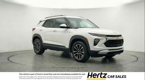 Summit White 2025 Chevrolet Trailblazer LT