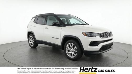 Bright White Clearcoat 2025 Jeep Compass Limited
