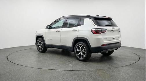 Bright White Clearcoat 2025 Jeep Compass Limited