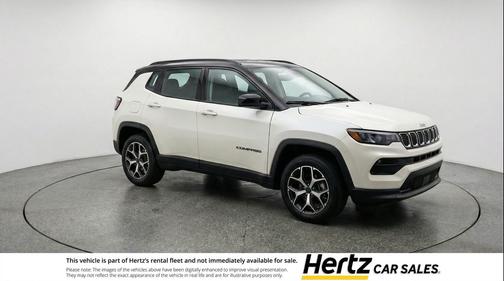 Bright White Clearcoat 2025 Jeep Compass Limited