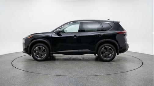 Super Black 2025 Nissan Rogue SV