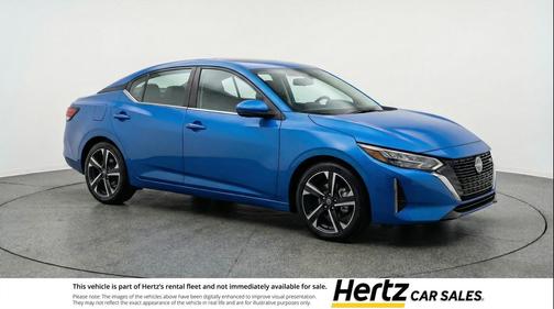 Electric Blue Metallic 2025 Nissan Sentra SV