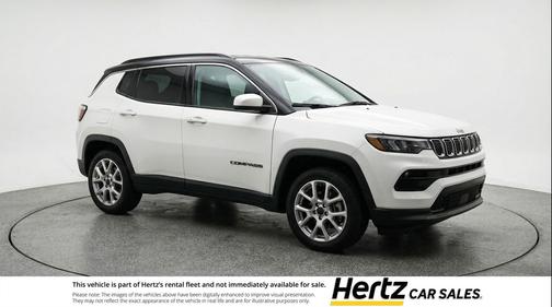 Bright White Clearcoat 2025 Jeep Compass Limited