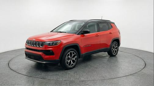 Red Hot Pearlcoat 2025 Jeep Compass Limited