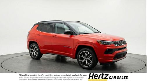 Red Hot Pearlcoat 2025 Jeep Compass Limited