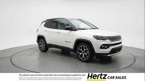 White 2025 Jeep Compass Limited