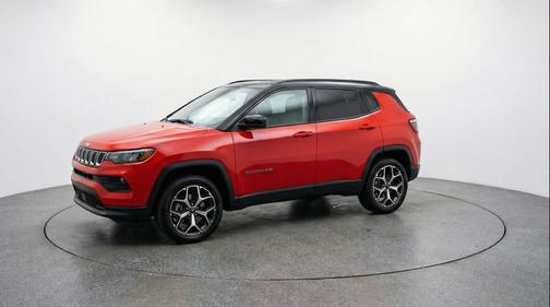 Red Hot Pearlcoat 2025 Jeep Compass Limited
