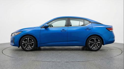 Electric Blue Metallic 2025 Nissan Sentra SV