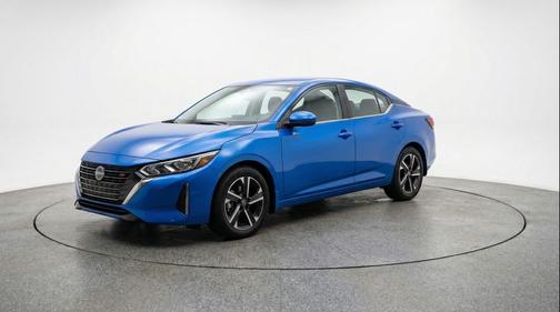 Electric Blue Metallic 2025 Nissan Sentra SV