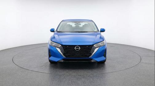 Electric Blue Metallic 2025 Nissan Sentra SV