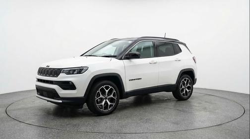 Bright White Clearcoat 2025 Jeep Compass Limited