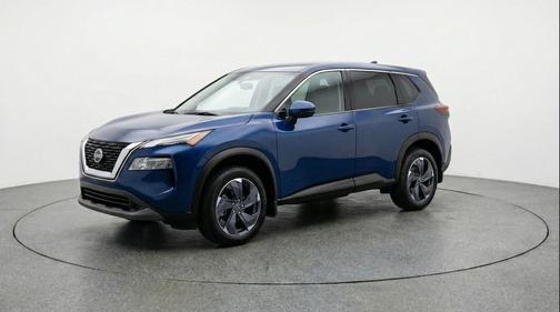 Deep Ocean Blue Pearl 2025 Nissan Rogue SV