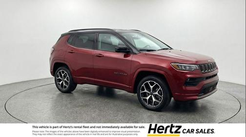 Red Hot Pearlcoat 2025 Jeep Compass Limited